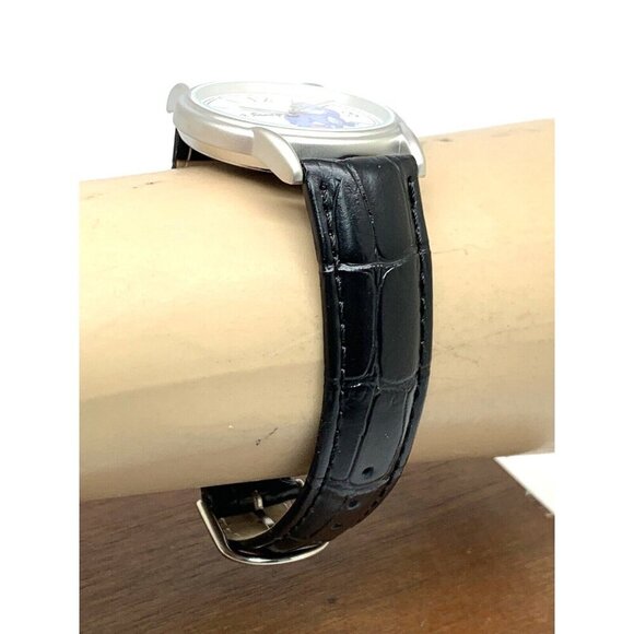 Disney Eeyore Women\'s Watch White Dial Quartz 35mm Black Leather Strap XWA4404 main image 12